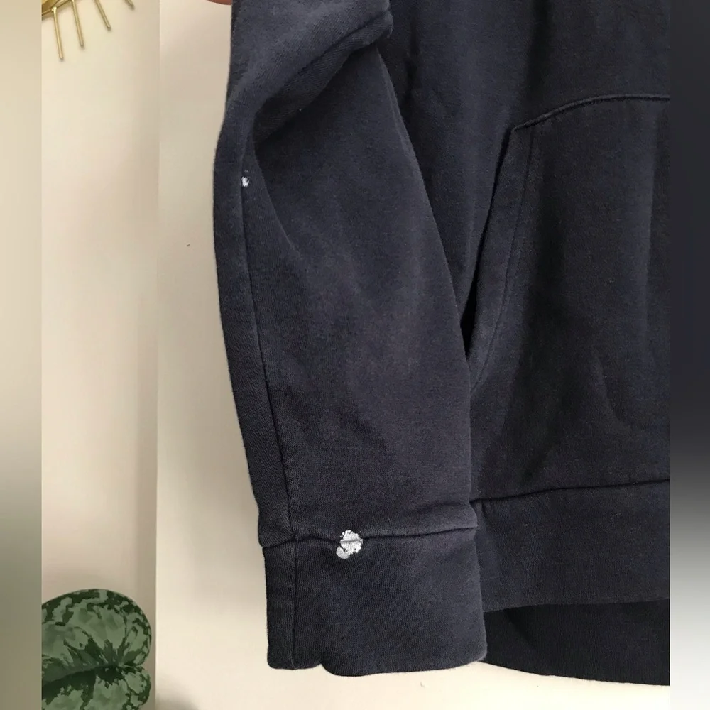Adidas- Men's Navy Hoodie - Picture 4 of 8